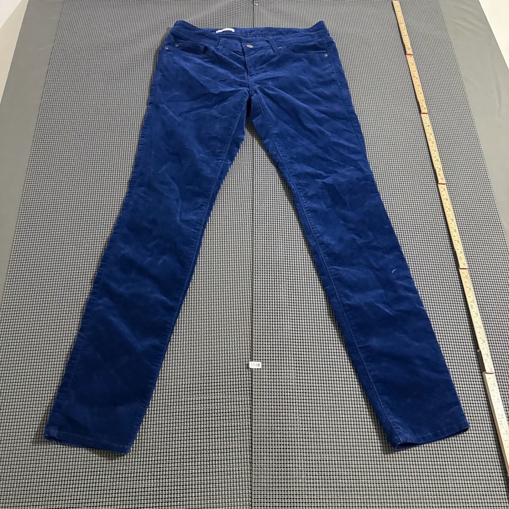 Gap 1969 Womens Blue Corduroy Slim Pants Size 28/6